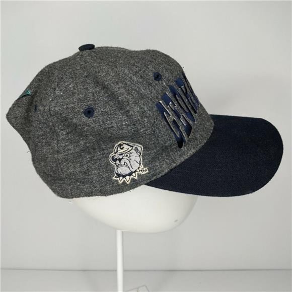 Vintage Georgetown Hoyas Blockhead Snapback Hat TOW 90’s Wool VTG Blue / Gray - Picture 2 of 9